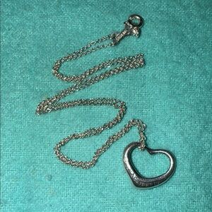 Tiffany & Co. Silver Heart Necklace